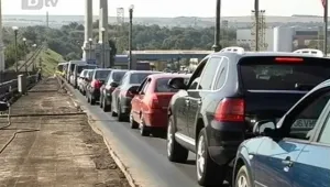 Опашки от автомобили и изнервени шофьори на Дунав мост 
