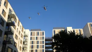 Хеликоптери бдят нон стоп над олимпийското село
