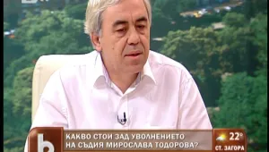Български хелзинкски комитет: Уволнението на Тодорова е политическа поръчка