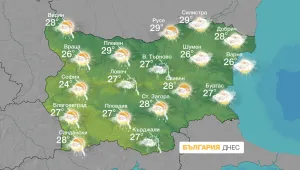 Облачността и днес ще преобладава над страната