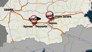 23-годишен загина в тежка катастрофа на пътя Стара Загора-Чирпан (ОБНОВЕНА)