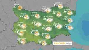 Бурите спират, днес ще е предимно слънчево 