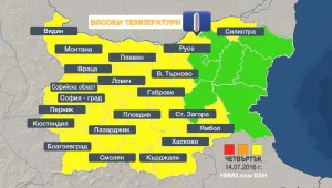 Четвъртък ще е най-горещият ден от седмицата