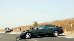  Четири коли се удариха при верижна катастрофа на АМ „Тракия”