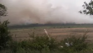 Горски пожари бушуват във Варненско, Хасковско и Благоевградско (ОБЗОР)
