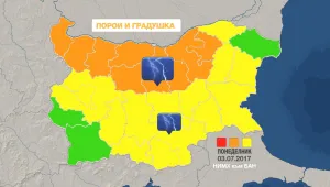Още порои и градушки