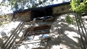 Част от покрив на сграда се срути в София