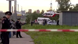Пожар в голям търговски център в Москва (ВИДЕО)