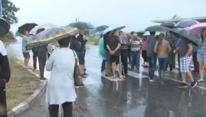 Жителите на Ново Лески протестираха срещу мраморна кариера