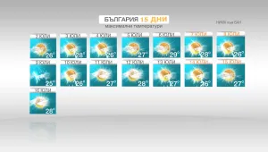 Вижте какво ще е времето до средата на юли