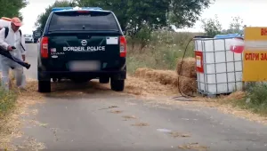 МВР пази огнищата на чума (ВИДЕО)