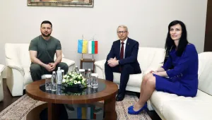 Зеленски, Габриел и Денков разговаряха за сигурността и отбраната 