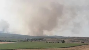 Бедствено положение в Хасковско, горят 8 големи пожара