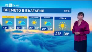 Времето - емисия в 17 часа - 18.07.2025	