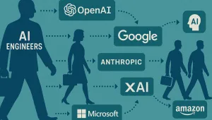 Войната за AI умове: Топ разработчиците в OpenAI и Google получават над 1 млн. долара годишно