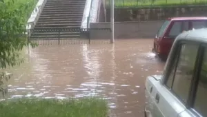 Наводнения в Южна и Централна България след падналия дъжд