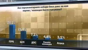 Галъп: Все повече българи са критични към ГЕРБ