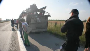 Намалиха гаранцията на шофьора на автобуса, катастрофирал на 