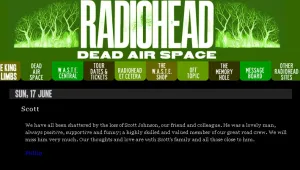 Radiohead за загиналия техник: Приятел, чудесен и винаги позитивен