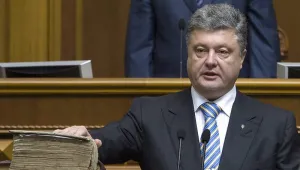 Пламенната реч на украинския президент посрещаната хладно от сепаратистите