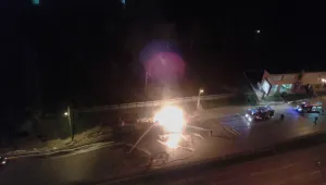 Автобус на градския транспорт се запали снощи