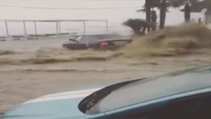 Вижте какво причиниха проливните дъждове в Сочи (ВИДЕО)