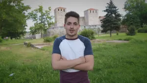 Видинският черногорец Кенан, който ще учи в университета на Спилбърг