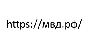 Руското МВР преминава към домейн на кирилица – МВД.рф