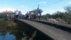 Армията достави временен мост за с. Дъбене