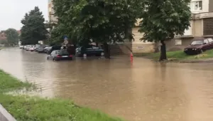 Порой предизвика наводнение във Враца (ВИДЕО)