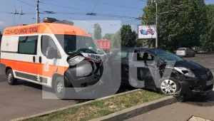 Катастрофа с линейка в центъра на София