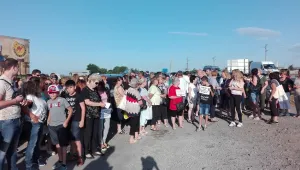 В Ахелой протестират: Новият път за „Слънчев бряг” им отрязал пътя до дома