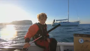 Рекорд: 12-годишен прекоси с платноходка Северно море