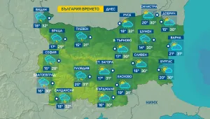 И днес ще има следобедни валежи
