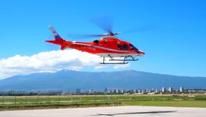 Въздушната линейка е транспортирала кмет от Козлодуйско