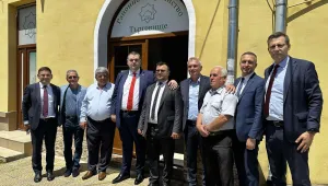 Председателят на ДПС Делян Пеевски посети Търговище