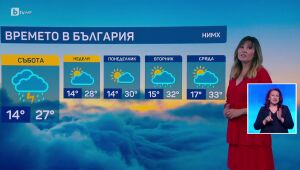 Времето - Централна емисия - 13.06.2025	