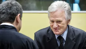Оправдан и свободен, бившият югогенерал Перишич се върна в Белград