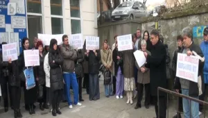 Предупредителен протест в смолянската болница заради бюджета на Касата