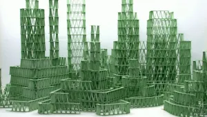 Художник създаде скулптура от 4000 дъвки