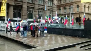 Акция в Сидни в подкрепа на кримския референдум