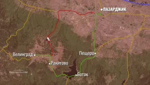 1000 кубика скали затрупаха пътя Велинград – Пазарджик