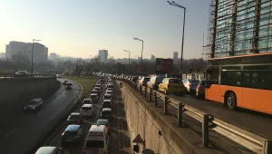 Затворени булеварди заради метрото задръстиха центъра на София