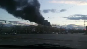 Пожар избухна в бившия пловдивски завод 