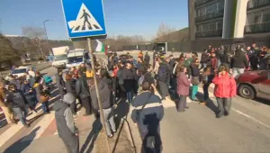 Протест в Софийско затвори пътя за Самоков