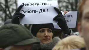 Десетки задържани на протест срещу данък върху „социалните паразити“ в Беларус