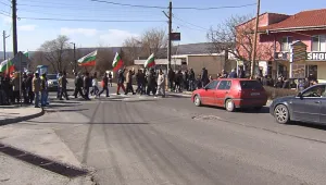Миньори блокираха пътя Добрич – Албена