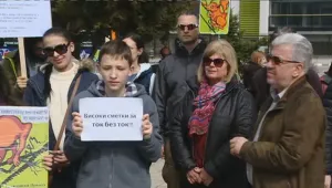 Недоволни граждани затвориха пътя София – Самоков