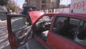 Осем автомобила бяха изпочупени тази нощ в центъра на София