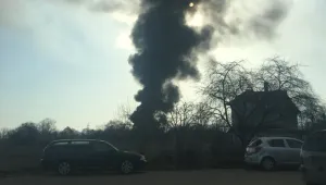 Пожар избухна в цех на „Цариградско шосе“